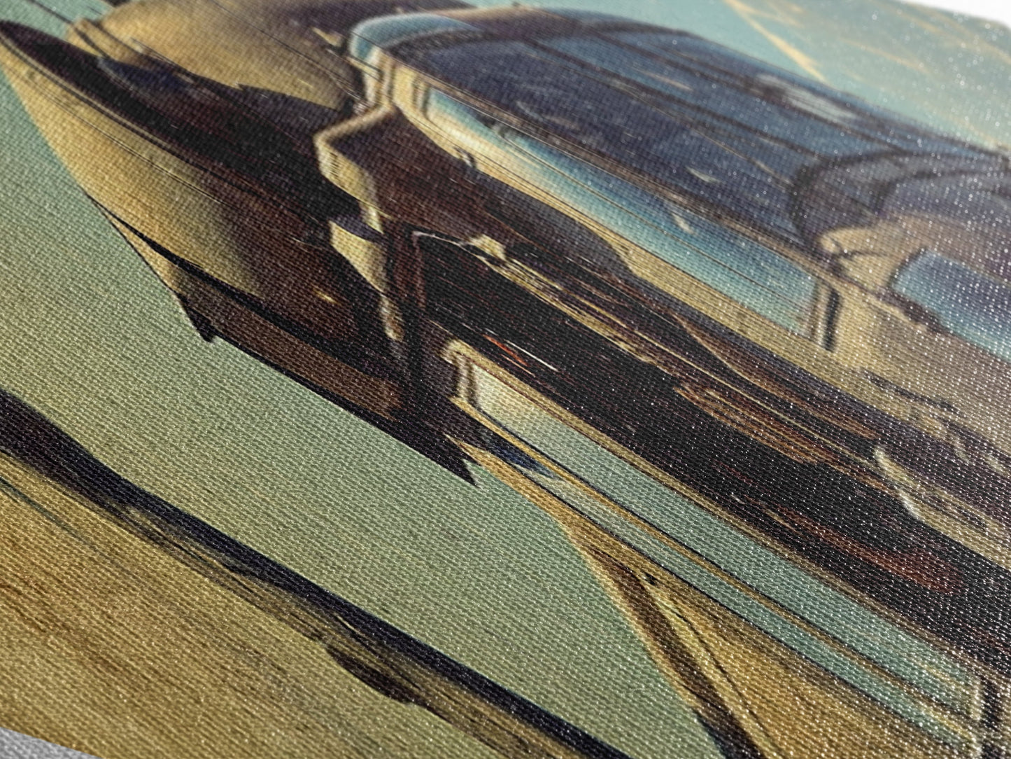 Combat Helicopter Lift Diamond Shaped Canvas Embossed Print military aviation wall art patriotic decor man cave centerpiece