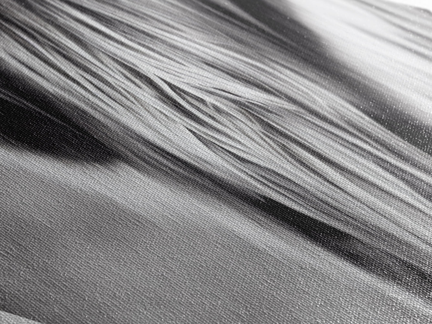 Diamond Shaped Cow Glance — Monochrome Highland Cow Canvas Textured Print, Farm Wall Decor, Whimsical Animal Art with Bow