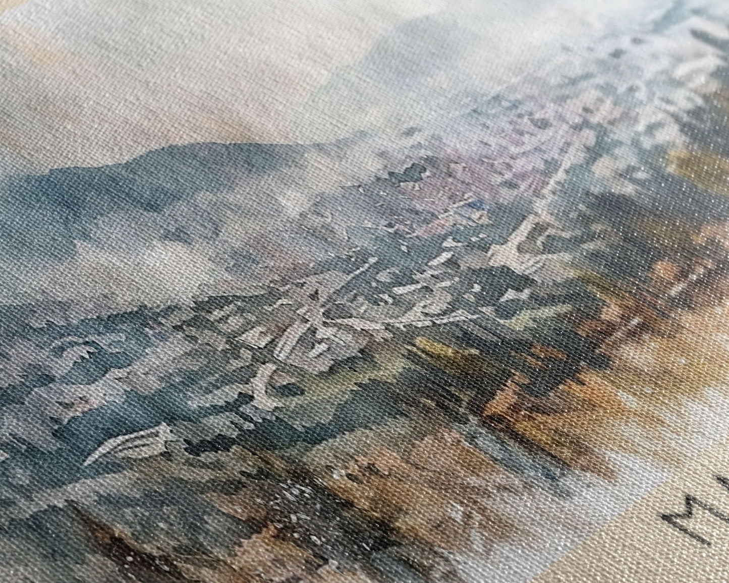 Malatya, Türkei – Kunstdruck, Panorama-Stadtbild, Reisekunst, Wanddekoration, Urlaubsgeschenk, gerahmter Leinwanddruck oder Metallbild