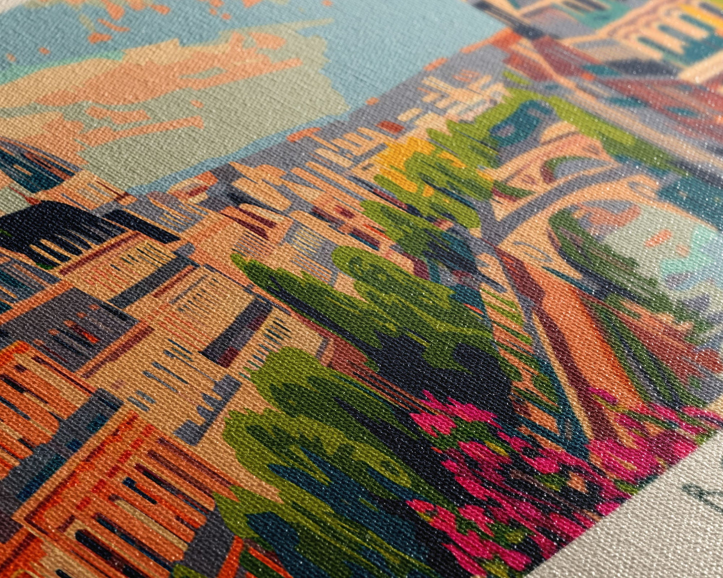 Borås Sweden Travel Art, City Art, Framed Canvas Print or Metal Wall Art, Europe Travel Poster, Panoramic Wall Art, Extra Wide Wall Art