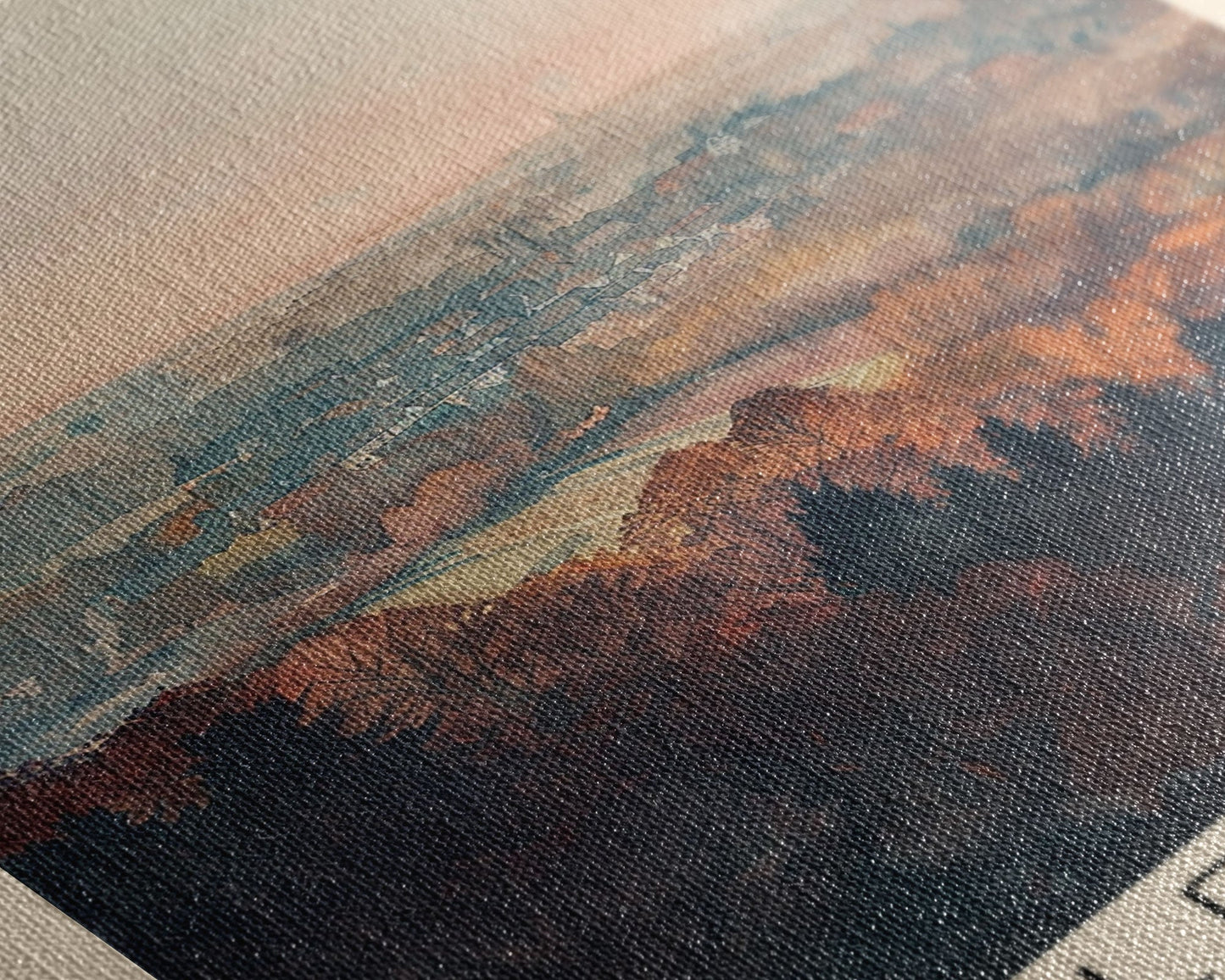 Halle Germany Scenic View Art, Framed Canvas Print, Bedroom Wall Art, Travel Poster Art, Home Decoration, German Wall Art