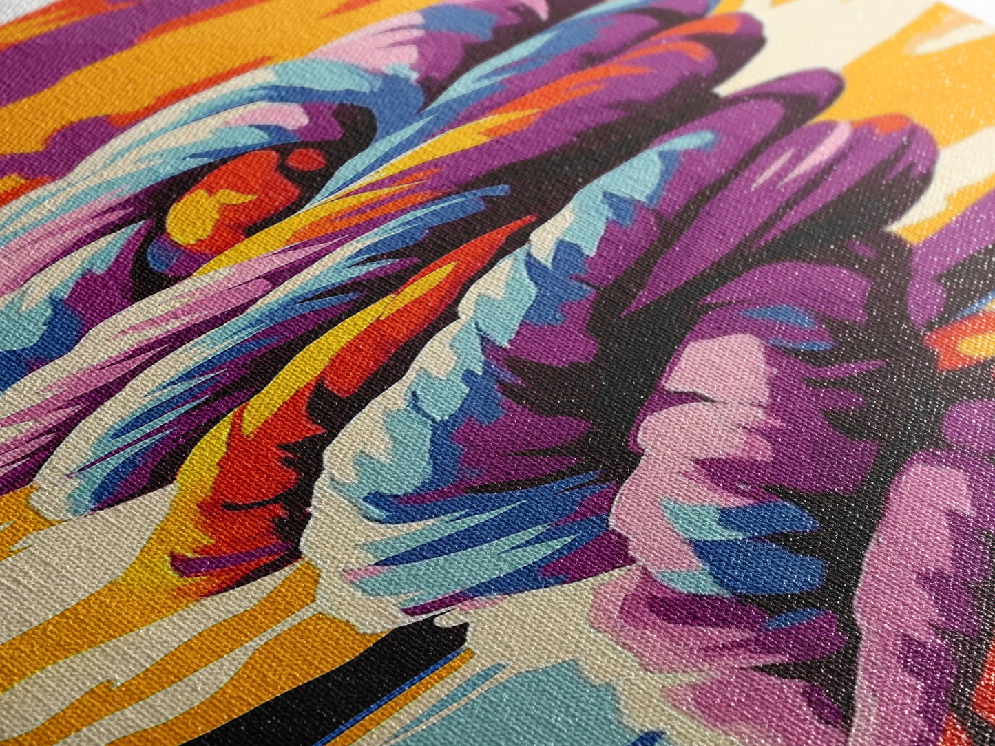 Nautical Knot at Sunset Framed Canvas Print coastal decor nautical painting ocean art coastal cowgirl wall art gift idea for her