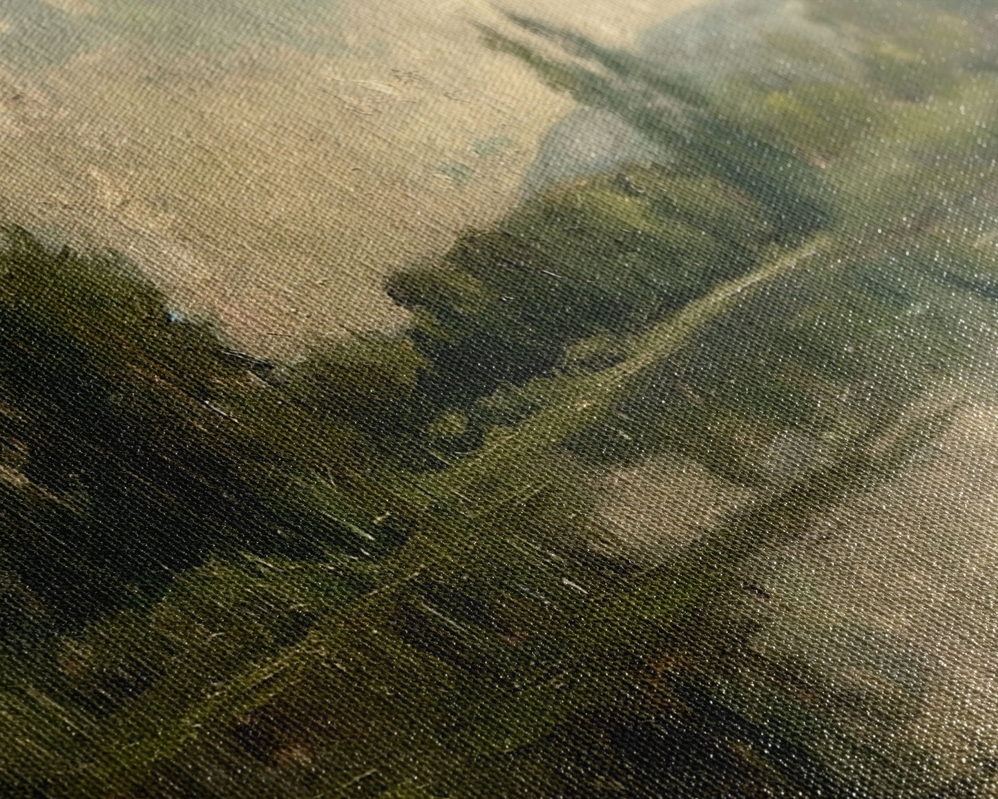 NuevArt Vintage Fine Art Landscape Art Print | Vintage Painting | Wall Art | Large Print | Landscape Painting | Fall Art Print