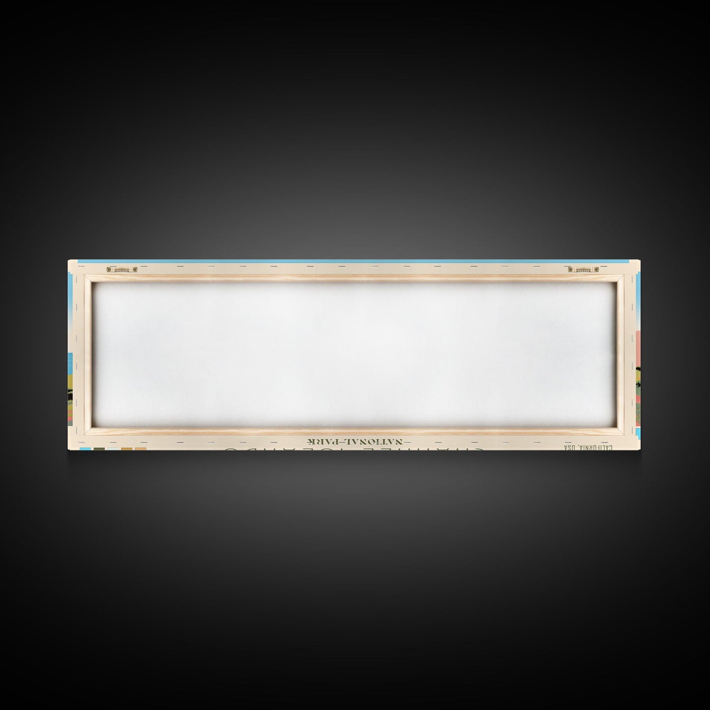 Channel Islands National Park Panoramic California Travel Art, National Park Print, Minimalist Travel Art, Midcentury Modern Style Landscape