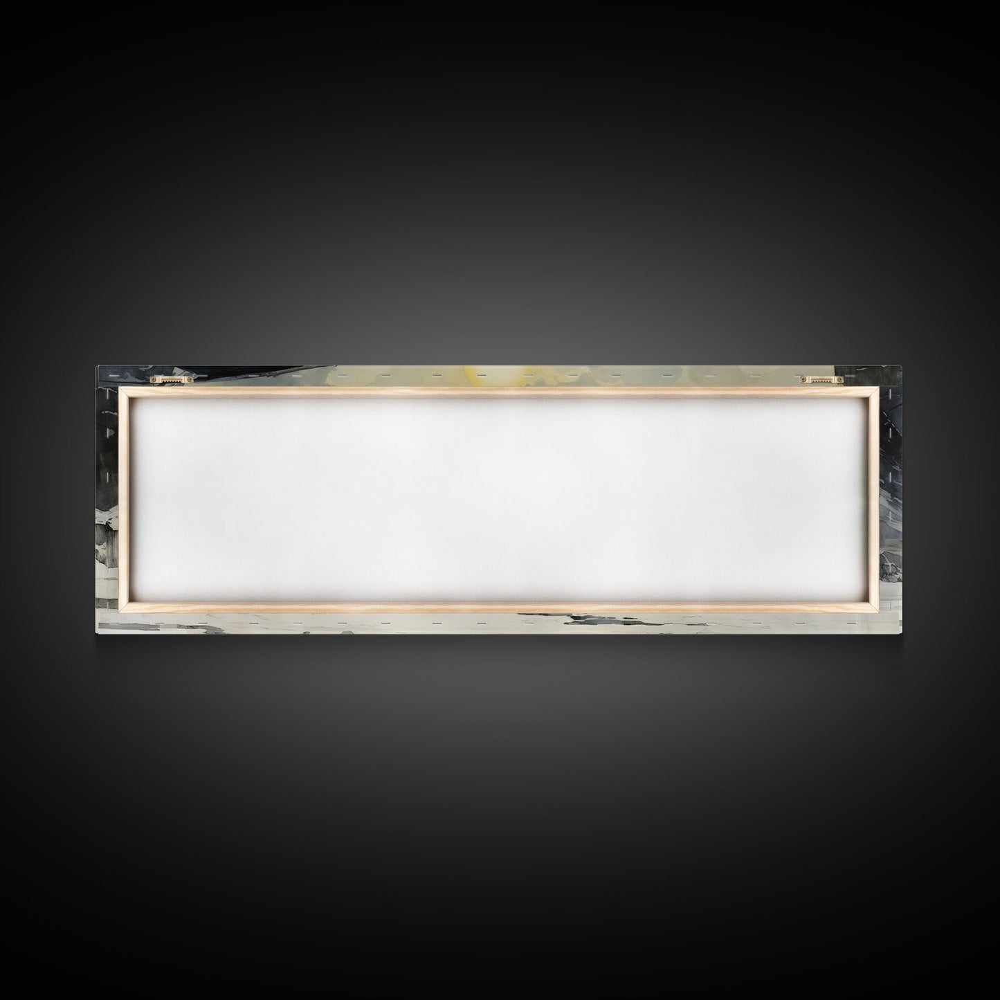 Panoramic Of a Dragon, Framed Canvas Print, Fantasy Decor, Fantasy Dragon Painting