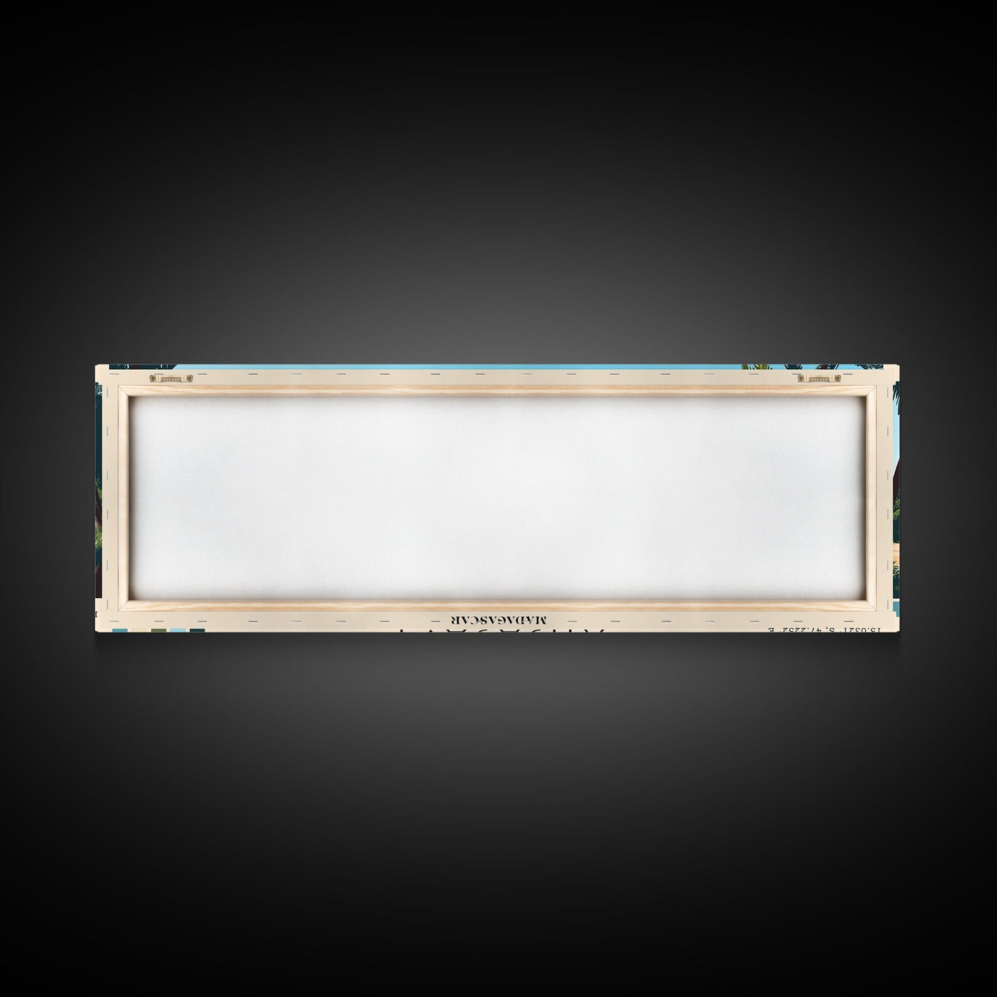 Anjajavy, Madagascar Panoramic Print, Vacation Gift, Madagascar Wall Art, Beach Painting, Beach Decor, Beach Or Lakehouse Art