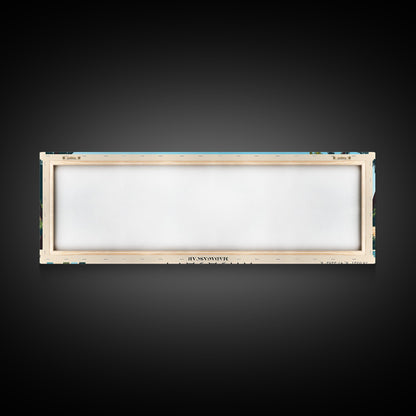 Anjajavy, Madagascar Panoramic Print, Vacation Gift, Madagascar Wall Art, Beach Painting, Beach Decor, Beach Or Lakehouse Art