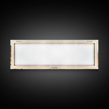 Bandon, Oregon Panoramic Print, Vacation Gift, Oregon Wall Art, Vacation Wall Art, Vacatation Memories, Beach Decor, Beach Or Lakehouse Art