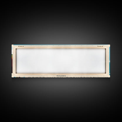 Berlengas Archipelago, Portugal Panoramic Print, Vacation Gift, Portugal Wall Art, Beach Painting, Beach Decor, Beach Or Lakehouse Art