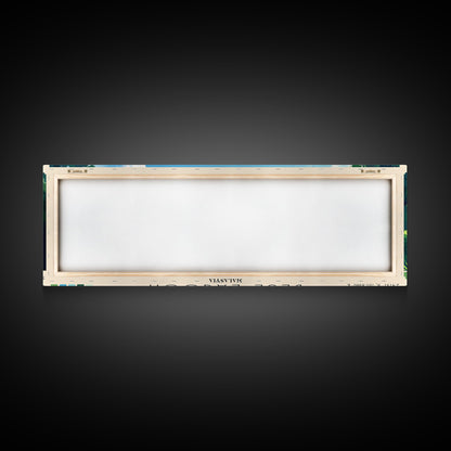 Blue Lagoon, Malasyia Panoramic Print, Vacation Gift, Malasyia Wall Art, Vacation Wall Art, Vacatation Memories, Beach Decor, Beach Or Lakehouse Art