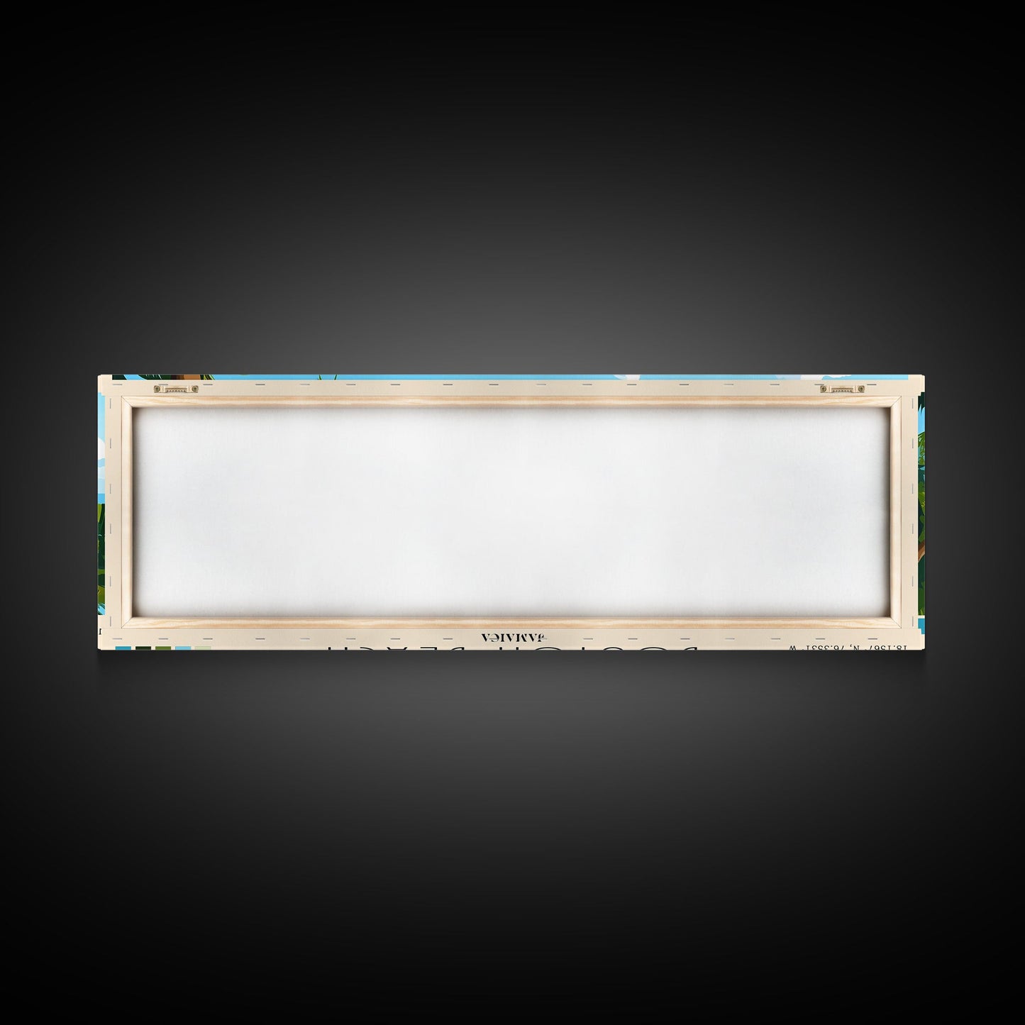 Boston Beach, Jamaica Panoramic Print, Vacation Gift, Jamaica Wall Art, Vacation Wall Art, Vacatation Memories, Beach Decor, Beach Or Lakehouse Art