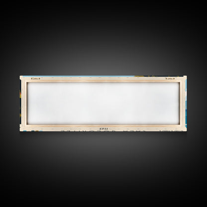 Cala Goloritzé, Italy Panoramic Print, Vacation Gift, Italy Wall Art, Vacation Wall Art, Vacatation Memories, Beach Decor, Beach Or Lakehouse Art