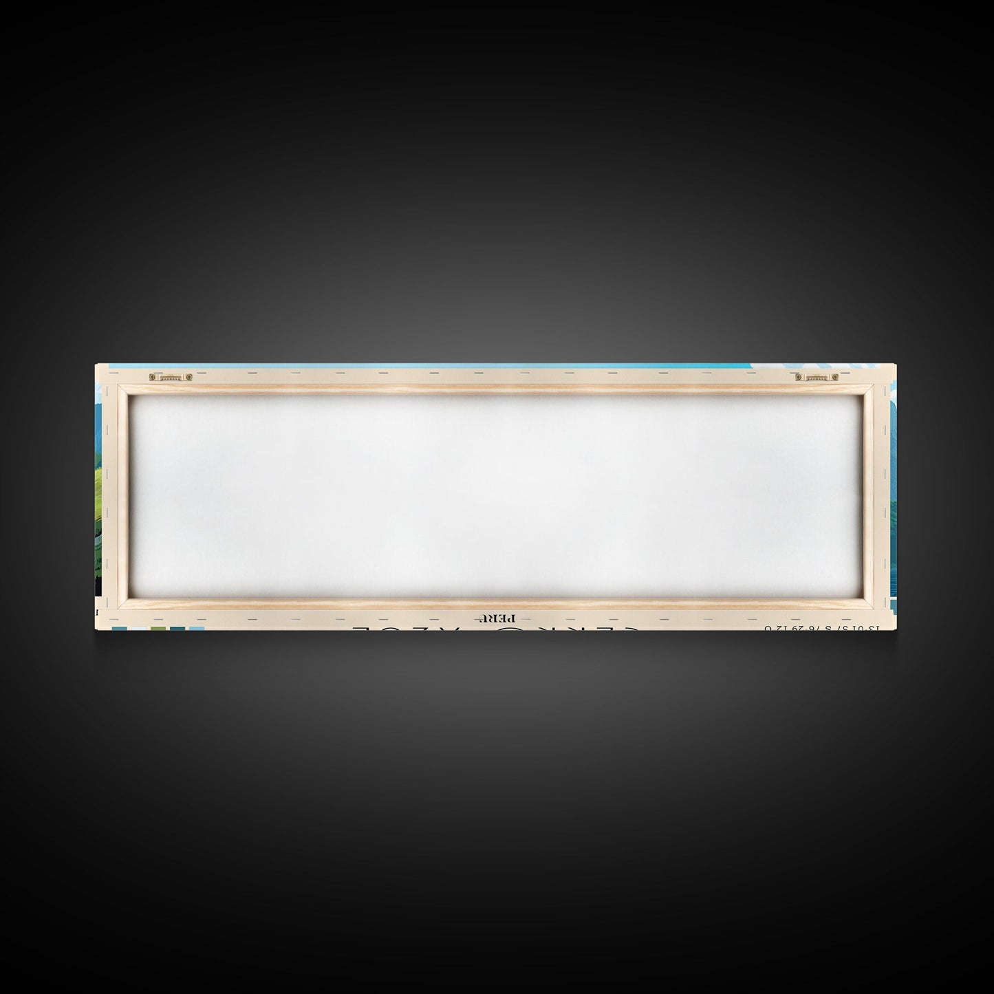 Cerro Azul, Peru Panoramic Print, Vacation Gift, Peru Wall Art, Beach Painting, Beach Decor, Large Wall Art, Wood Frame Art