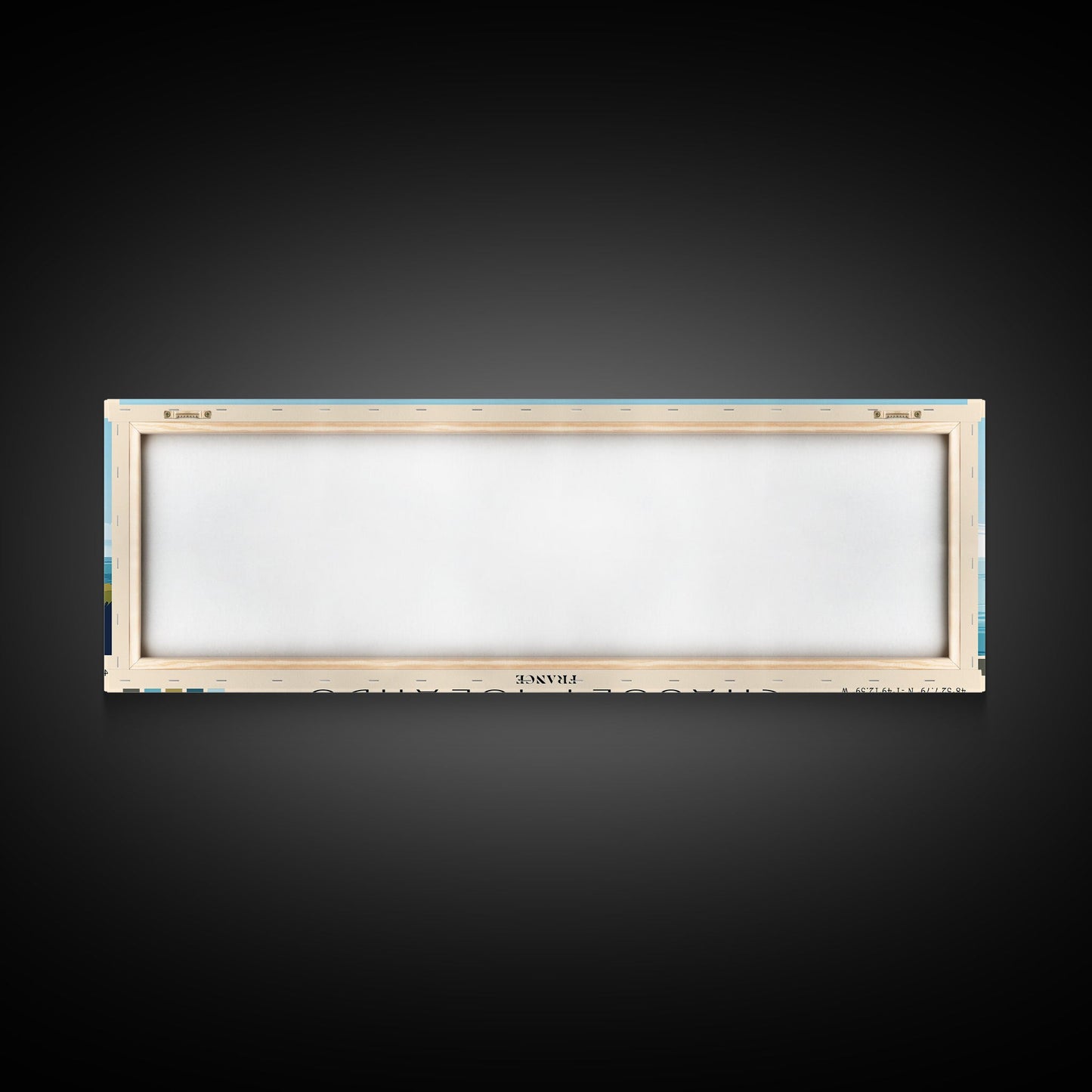 Chausey Islands, France Panoramic Beach Print, Vacation Gift, France Wall Art, Beach Painting, Beach Decor, Beach Painting