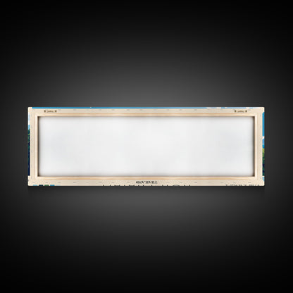 Koh Phayam, Thailand Panoramic Print, Vacation Gift, Thailand Wall Art, Beach Painting, Beach Decor, Beach Or Lakehouse Art