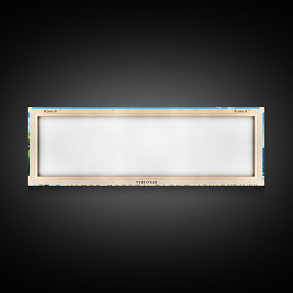 Sinemorets Veleka Beach, Bulgaria Panoramic Print, Vacation Gift, Bulgaria Wall Art, Beach Painting, Beach Decor, Beach Or Lakehouse Art