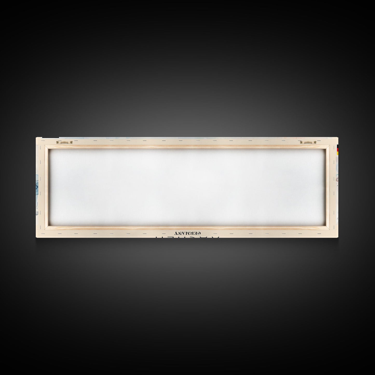 Aachen Germany  Panoramic Travel Poster, Framed Canvas Print or Metal Wall Art, Travel Art, Home Decor, Panoramic Painting, Midcentury Art