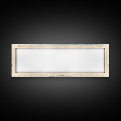 Barnaul Russia Wall Art, Panoramic Travel Poster, Panoramic Framed Canvas Print, City Wall Art, Wall Hanging Home Decor, Travel Art