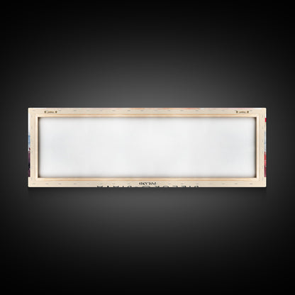 Bielsko Biala Poland Travel Art, City Art, Framed Canvas Print or Metal Wall Art, Europe Travel Poster, Panoramic Wall Art, Extra Wide Wall Art