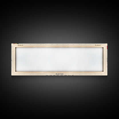 Brussels Belgium Panoramic Travel Poster, Framed Canvas Print or Metal Wall Art, Travel Art, Home Decor, Panoramic Painting, Midcentury Art