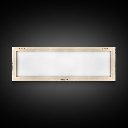 Budapest Hungary Travel Art, City Art, Framed Canvas Print or Metal Wall Art, Europe Travel Poster, Panoramic Wall Art, Extra Wide Wall Art