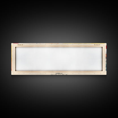 Bursa Turkey Travel Print Wall Art, Panoramic City Art, Travel Art, Wall Decor, Vacation Gift, Framed Canvas Print Or Metal Art