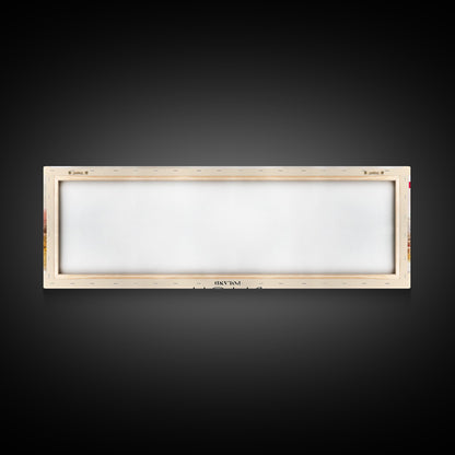 Bytom Poland Panoramic Travel Poster, Framed Canvas Print or Metal Wall Art, Travel Art, Home Decor, Panoramic Painting, Midcentury Art