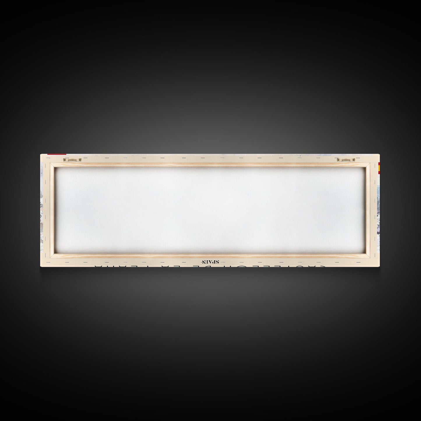 Castellon de la Plana Spain Wall Art, Panoramic Travel Poster, Panoramic Framed Canvas Print, City Wall Art, Wall Hanging Home Decor, Travel Art