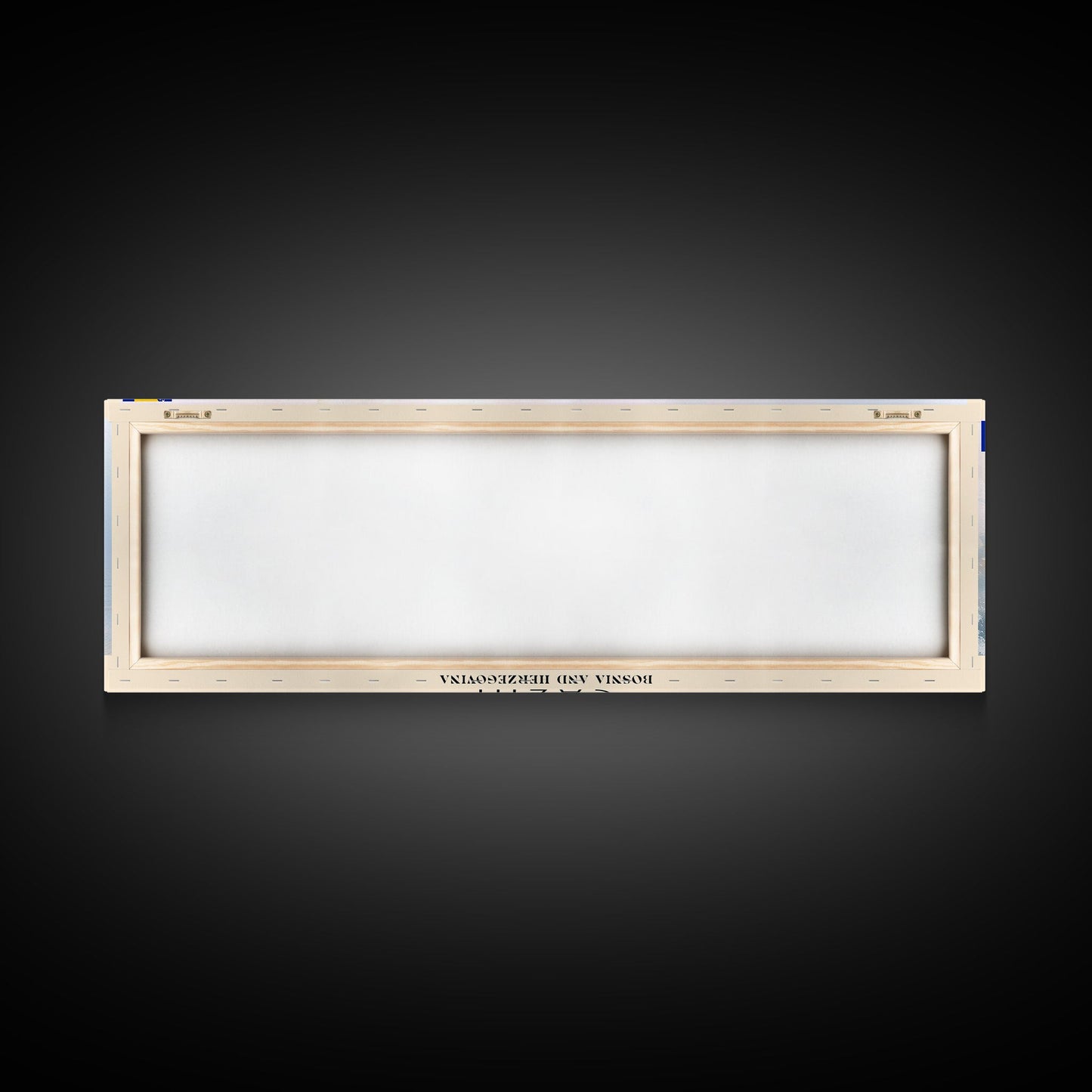 Cazin Bosnia Travel Art, City Art, Framed Canvas Print or Metal Wall Art, Europe Travel Poster, Panoramic Wall Art, Extra Wide Wall Art