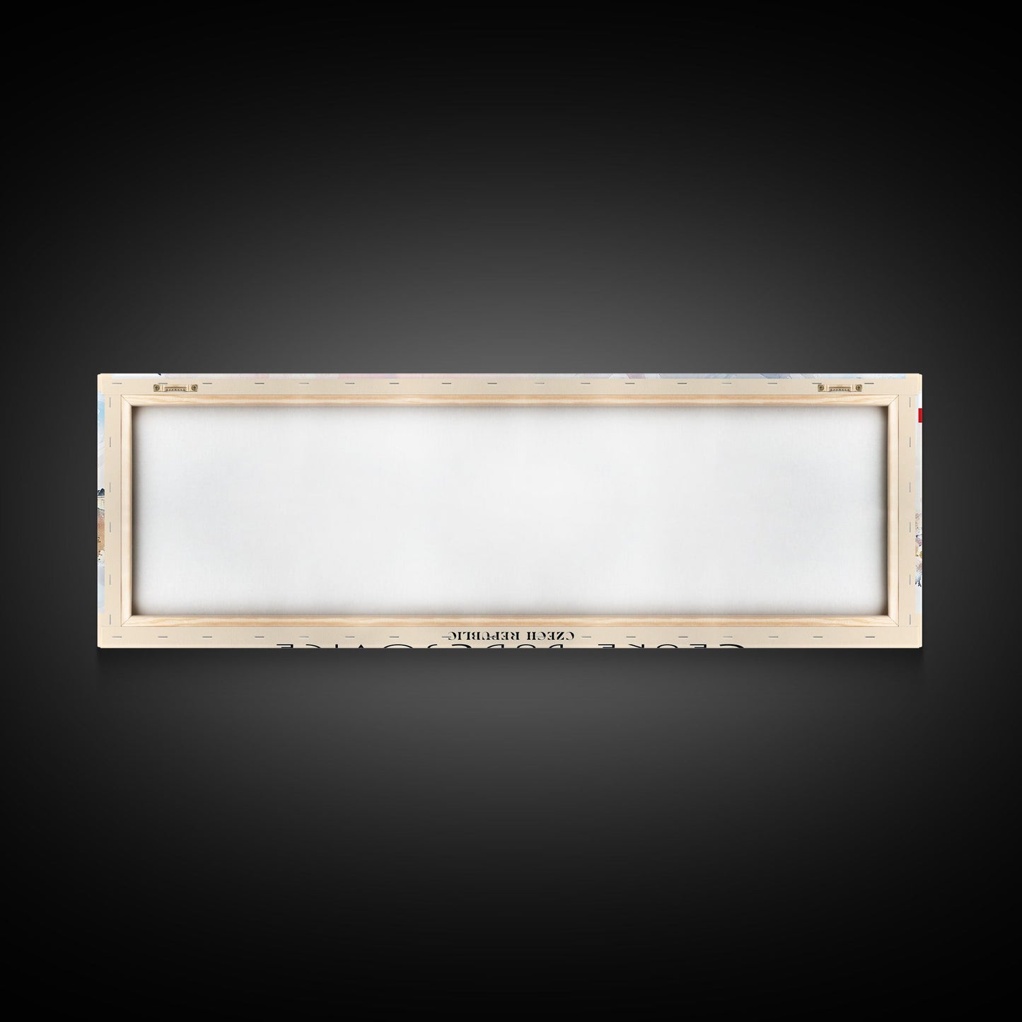 Ceske Budejovice Czech Republic Wall Art, Panoramic Travel Poster, Panoramic Framed Canvas Print, City Wall Art, Wall Hanging Home Decor, Travel Art