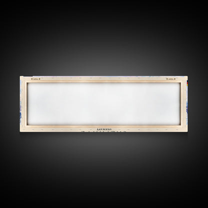 Chemnitz Germany Wall Art, Panoramic Travel Poster, Panoramic Framed Canvas Print, City Wall Art, Wall Hanging Home Decor, Travel Art