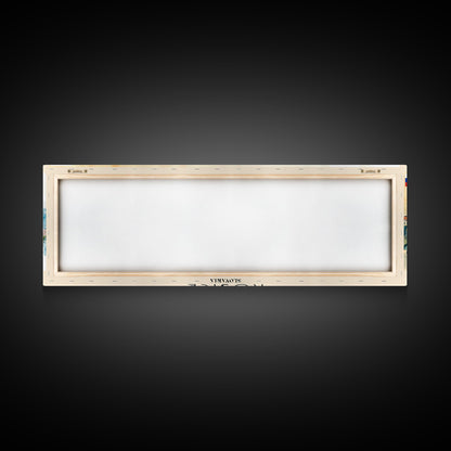 Kosice Slovakia Travel Art, City Art, Framed Canvas Print or Metal Wall Art, Europe Travel Poster, Panoramic Wall Art, Extra Wide Wall Art