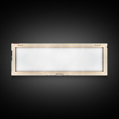 Kouvola Finland Wall Art, Panoramic Travel Poster, Panoramic Framed Canvas Print, City Wall Art, Wall Hanging Home Decor, Travel Art