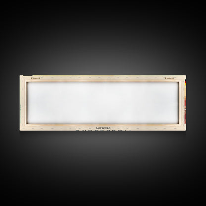 Magdeburg Germany Wall Art, Panoramic Travel Poster, Panoramic Framed Canvas Print, City Wall Art, Wall Hanging Home Decor, Travel Art