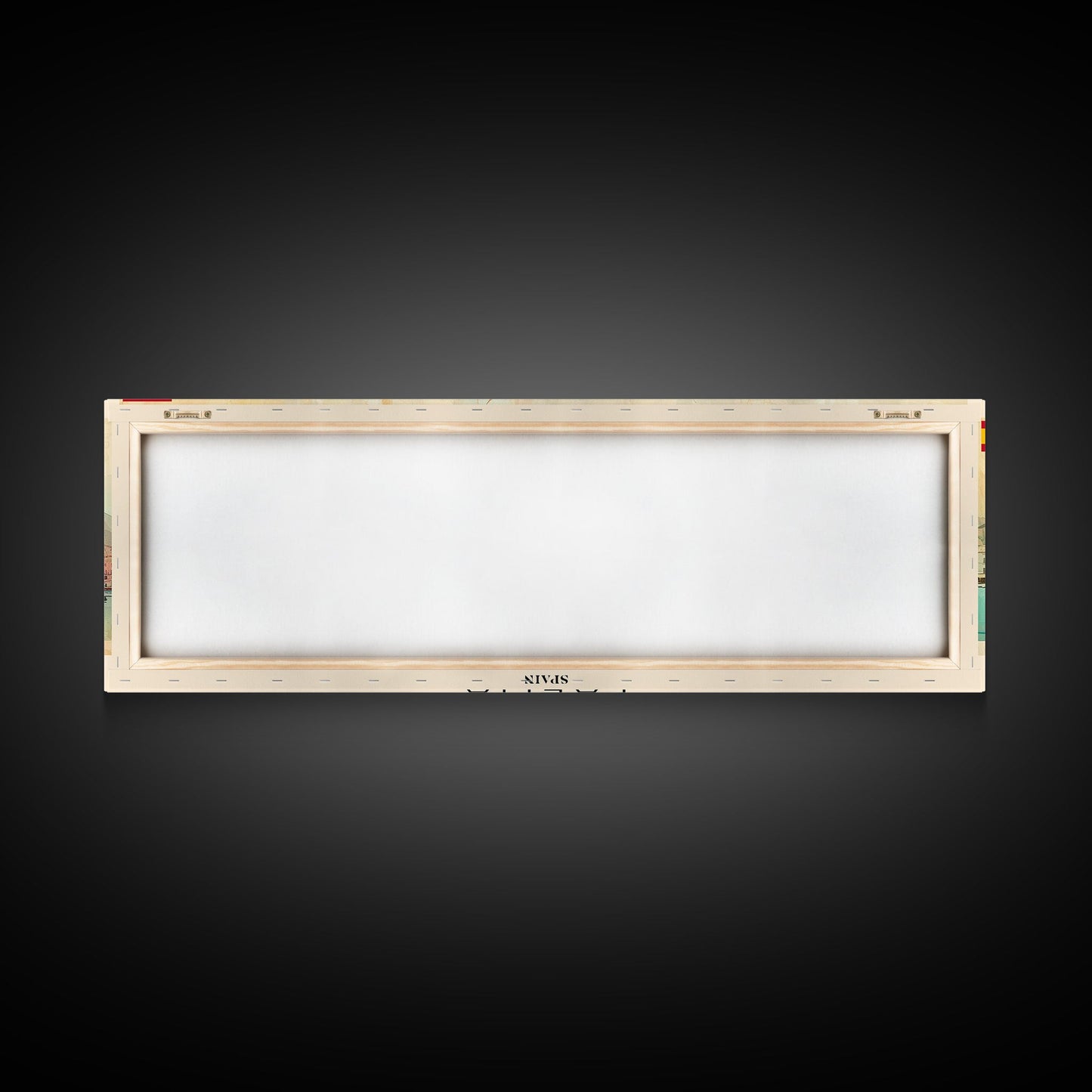 Palma Spain Travel Art, City Art, Framed Canvas Print or Metal Wall Art, Europe Travel Poster, Panoramic Wall Art, Extra Wide Wall Art