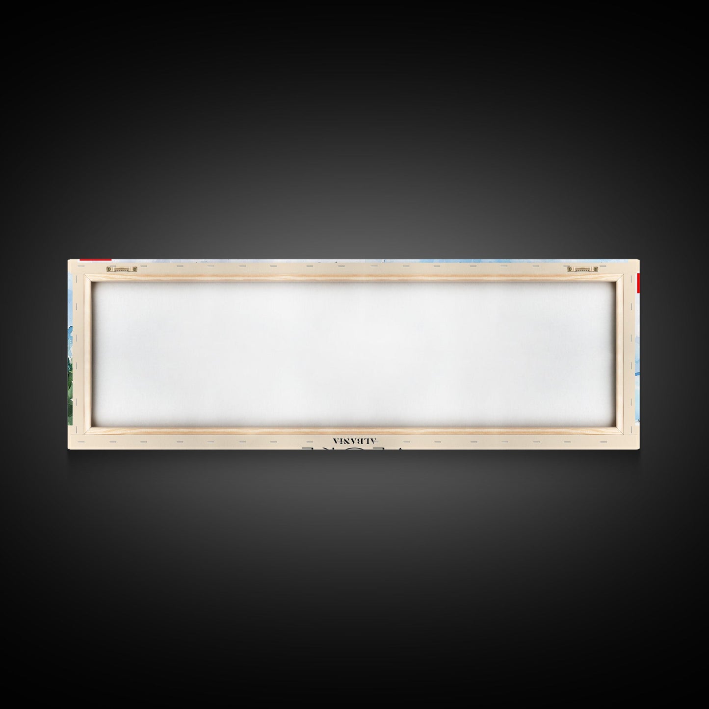 Vlore Albania Travel Art, City Art, Framed Canvas Print or Metal Wall Art, Europe Travel Poster, Panoramic Wall Art, Extra Wide Wall Art