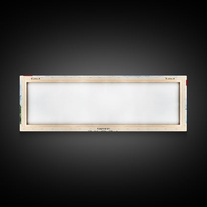 Vlore Albania Travel Art, City Art, Framed Canvas Print or Metal Wall Art, Europe Travel Poster, Panoramic Wall Art, Extra Wide Wall Art