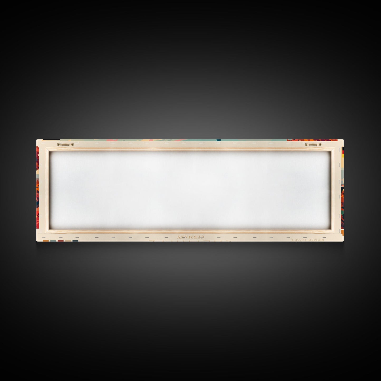 Chemnitz Germany Wall Art, Panoramic Travel Poster, Panoramic Framed Canvas Print, City Wall Art, Wall Hanging Home Decor, Travel Art