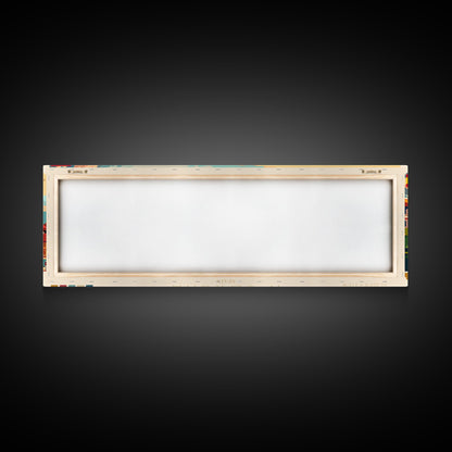 A Coruña Spain Travel Art, City Art, Framed Canvas Print or Metal Wall Art, Europe Travel Poster, Panoramic Wall Art, Extra Wide Wall Art