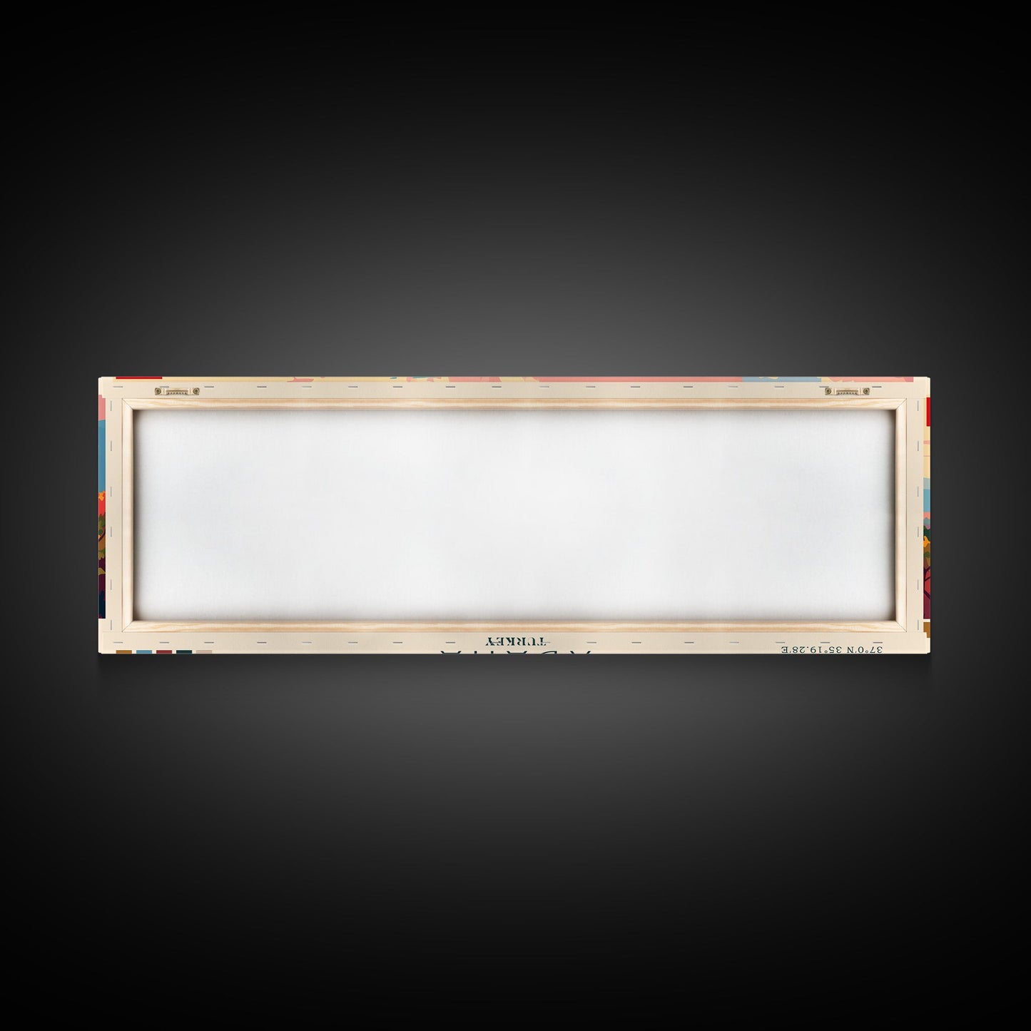 Adana Turkey  Travel Art, City Art, Framed Canvas Print or Metal Wall Art, Europe Travel Poster, Panoramic Wall Art, Extra Wide Wall Art