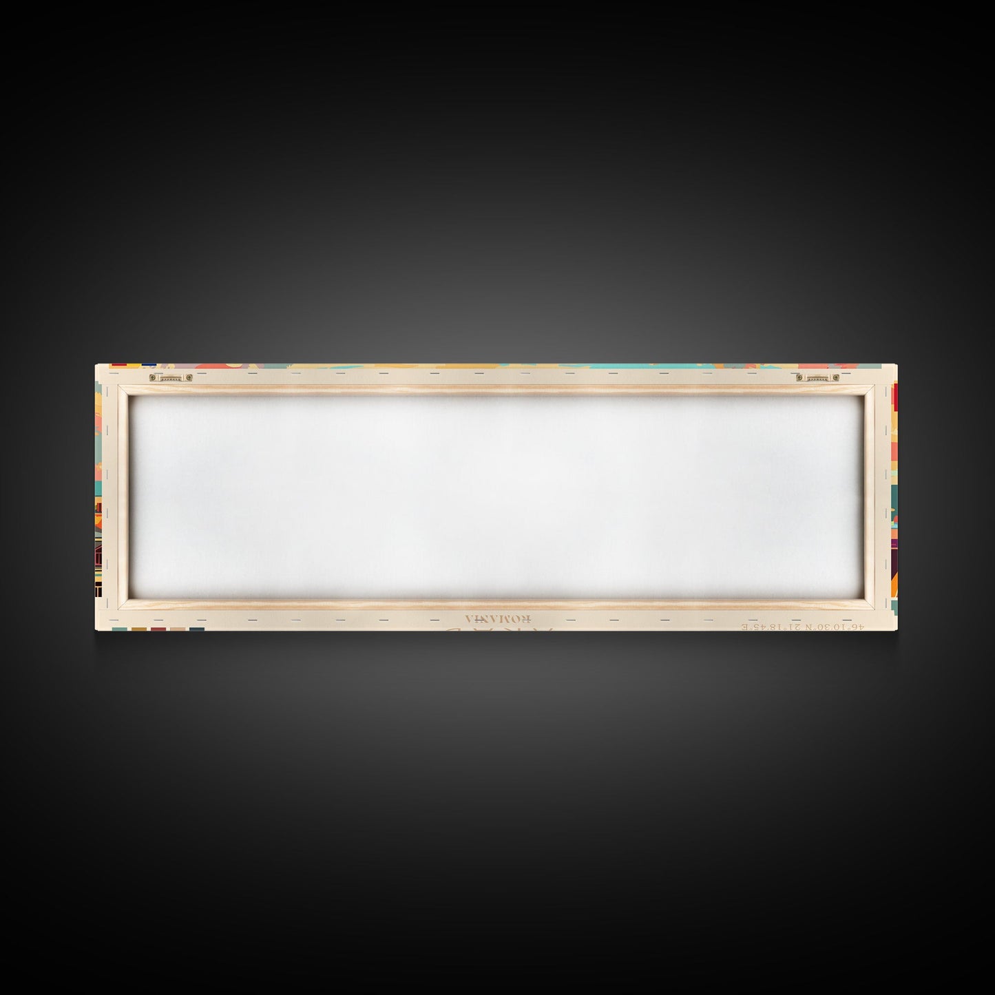 Arad Romania Travel Art, City Art, Framed Canvas Print or Metal Wall Art, Europe Travel Poster, Panoramic Wall Art, Extra Wide Wall Art