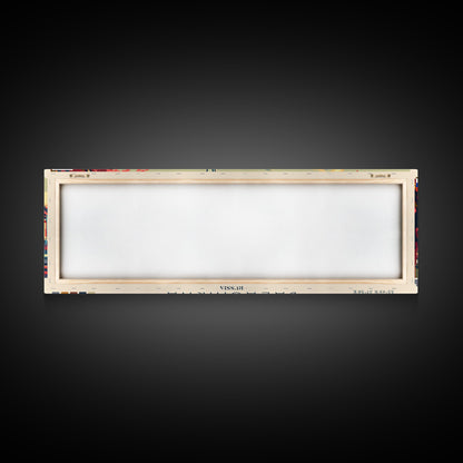 Balashikha Russia Travel Art, City Art, Framed Canvas Print or Metal Wall Art, Europe Travel Poster, Panoramic Wall Art, Extra Wide Wall Art