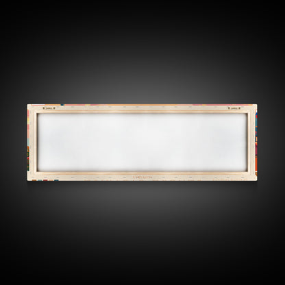 Banska Bystrica Wall Art, Panoramic Travel Poster, Panoramic Framed Canvas Print, City Wall Art, Wall Hanging Home Decor, Travel Art