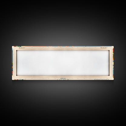 Bari Italy Travel Art, City Art, Framed Canvas Print or Metal Wall Art, Europe Travel Poster, Panoramic Wall Art, Extra Wide Wall Art