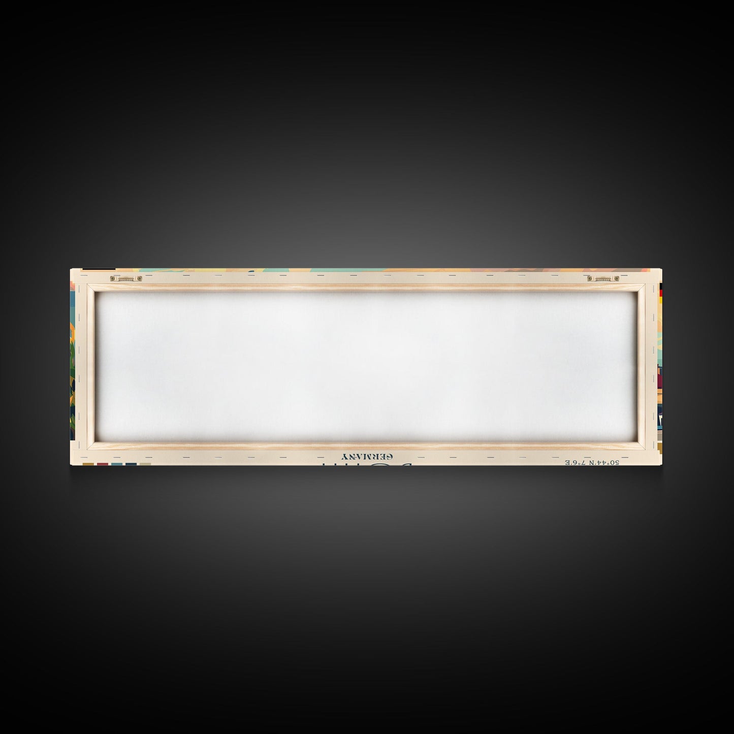 Bonn Germany Travel Print Wall Art, Panoramic City Art, Travel Art, Wall Decor, Vacation Gift, Framed Canvas Print Or Metal Art