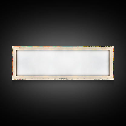 Borås Sweden Travel Art, City Art, Framed Canvas Print or Metal Wall Art, Europe Travel Poster, Panoramic Wall Art, Extra Wide Wall Art