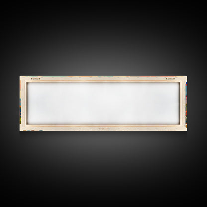 Cheboksary Russia Travel Art, City Art, Framed Canvas Print or Metal Wall Art, Europe Travel Poster, Panoramic Wall Art, Extra Wide Wall Art