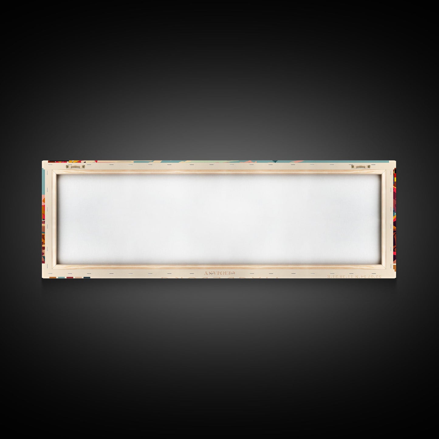 Magdeburg Germany Wall Art, Panoramic Travel Poster, Panoramic Framed Canvas Print, City Wall Art, Wall Hanging Home Decor, Travel Art