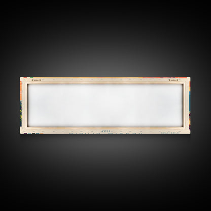 Reggio Emilia Travel Print Wall Art, Panoramic City Art, Travel Art, Wall Decor, Vacation Gift, Framed Canvas Print Or Metal Art