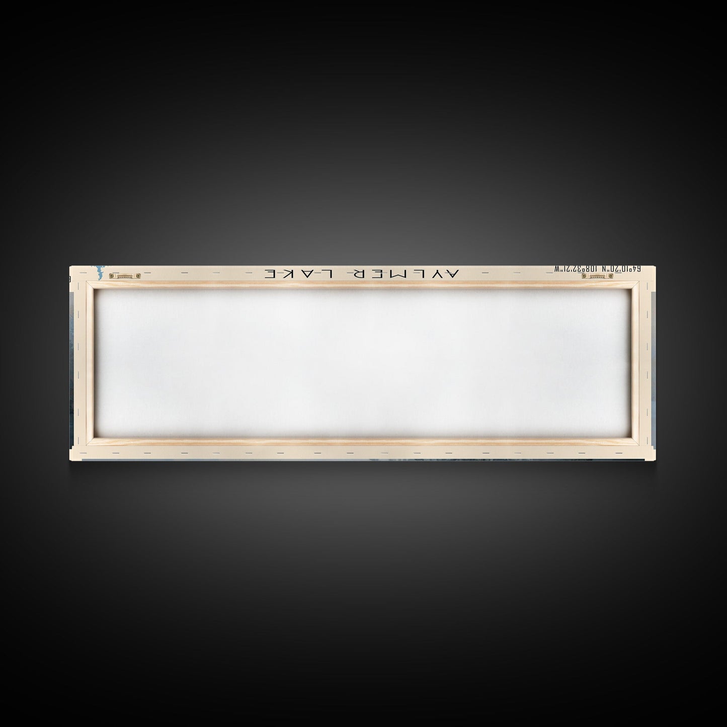 Aylmer Lake Panoramic Framed Canvas Print, Lake House Decor, Rustic Art, Travel Poster, Scenic View, Home Decoration